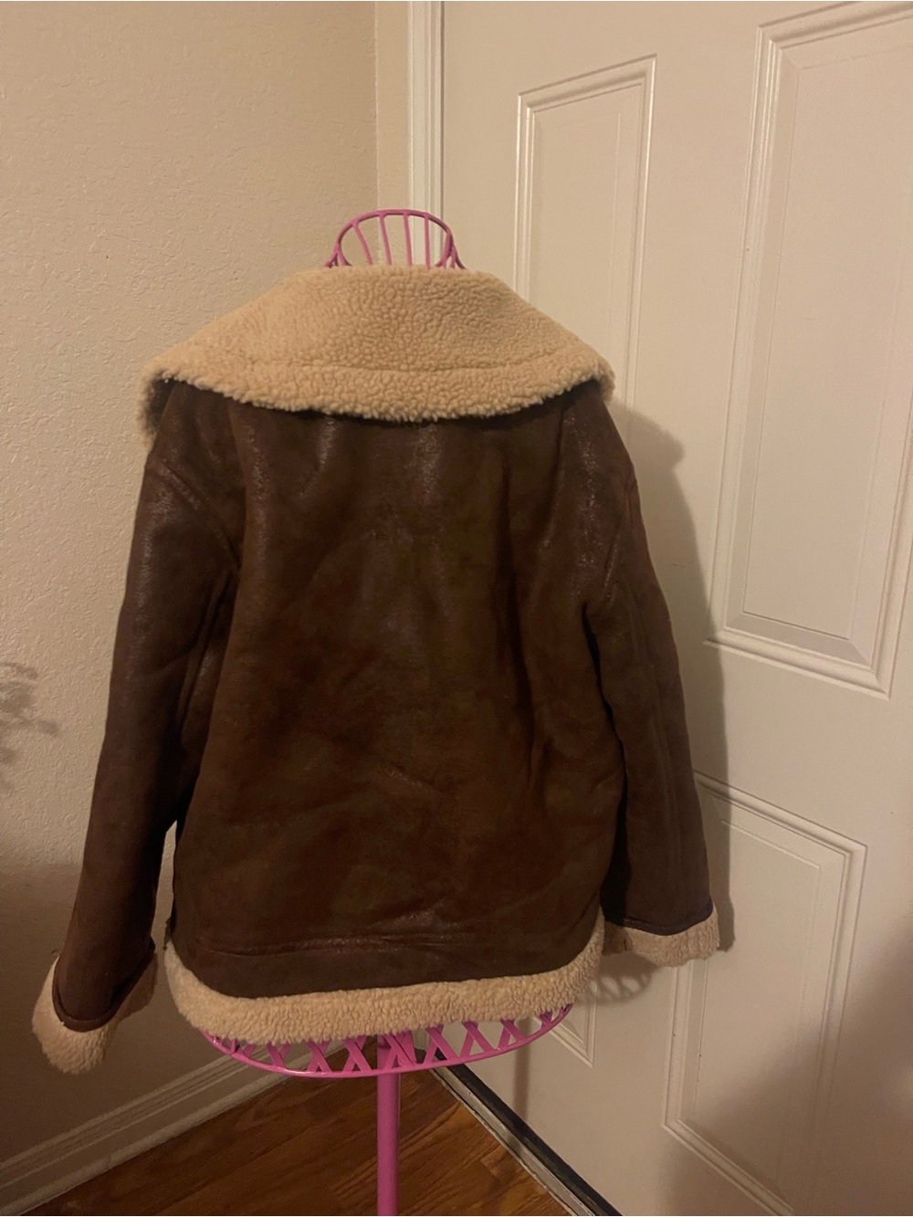 Express Women's Red Button-Front Jacket - Picture 4 of 5